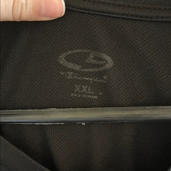 Black Athletic Men's Shirt - Picture 2 of 5